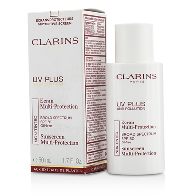 

CLARINS - UV Plus Anti-Pollution Sunscreen Multi-Protection SPF 50 - Non Tinted 50ml17oz