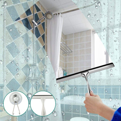 

Shower Squeegee Stainless Steel Window Squeegee Window Wiper Shower Wiper