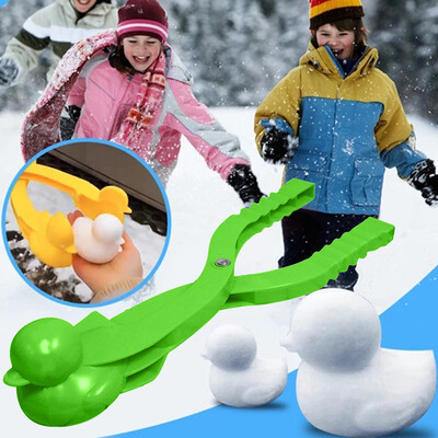 

Gobestart Cute Snow Ducks Clip Outdoor Winter Cute Ducks Snowman Snow Sand Mold Tool