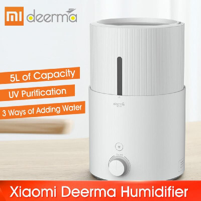 

Xiaomi Deerma Humidifier 5L Add Water Evaporative Home Air Dampener Aroma Humidifier Diffuser Mist Humidifier with LED Light for C