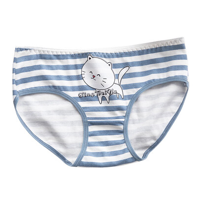 

Gril Briefs Cartoon Print Underwear Lingerie Ladies Underpants Cotton Womens Panties Female Panty
