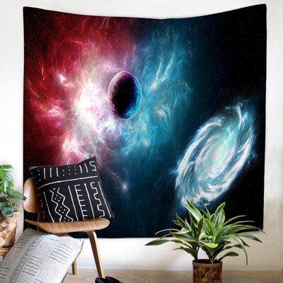 

Universe Galaxy Starry in Outer Space Colorful Space Wall Tapestry Digital Printed Fabric Wall Hanging Tapestry Home New
