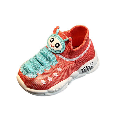 

Baby Shoes Boys Girls Breathable Anti-Slip Cartoon Animal Print Shoes Sneakers Toddler Soft Soled