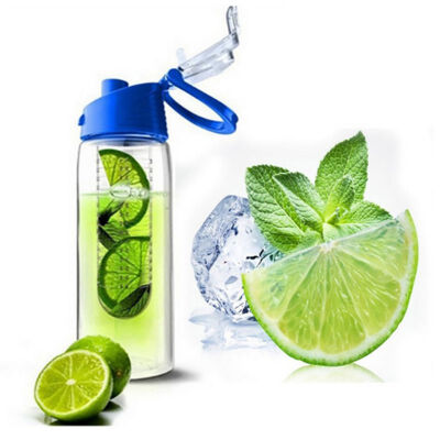 

Free Fruit Infuser Juice Shaker Sports Lemon Water Bottle Tour hiking Portable Climbing Camp Bottles