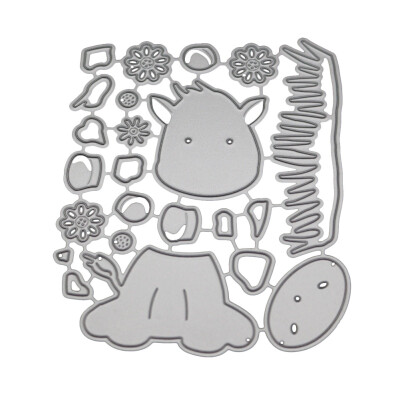 

Creative Cartoon animals Cutting Dies Stencils for DIY Scrapbook Photo Album Paper Card Decorative Craft Embossing Die