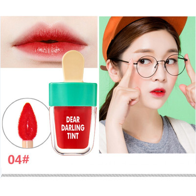 

6 Colors Ice Lip Lipstick Gloss Fade Cosmetics Not Jelly Non-stick Moisturizing Tattoo Does Liquid Cup Shiny Cream