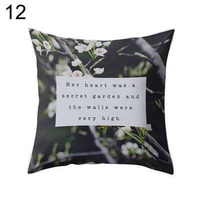 

Mountain Forest Path Tree Pillow Case Cushion Cover Sofa Bed Car Office Decor