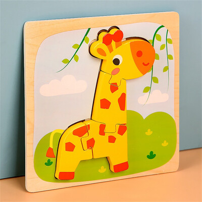 

Siaonvr Childrens Puzzle Grasp Board Puzzle Birthday Boy Girl Educational Toy