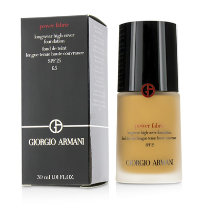 

GIORGIO ARMANI - Power Fabric Longwear High Cover Foundation SPF 25 - 65 Medium Tan Neutral 30ml1oz