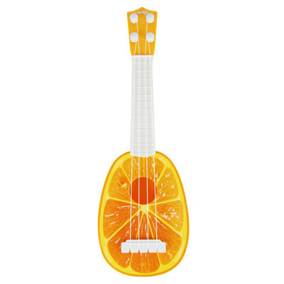

Siaonvr 1pc Children Learn Guitar Ukulele Mini Fruit Can Play Musical Instruments Toys