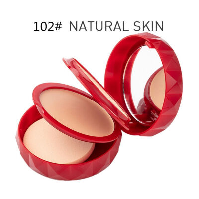 

Feather Appearance 3 Color Pressed Powder Oil Control Moisturizing Lasting Concealer Whiteing Waterproof Not Remove Makeup