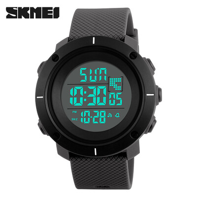 

SKMEI Men Sport Watch Countdown Digital Watches Double Time Alarm Waterproof Fahsion Wristwatches Clock 1213