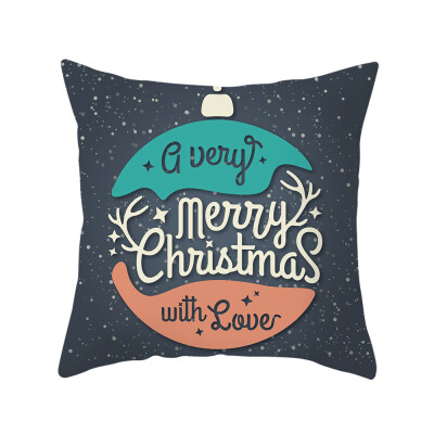 

Tailored Merry Christmas Super Soft Square Throw Pillow Pillow Cover 45x45cm Home Decor