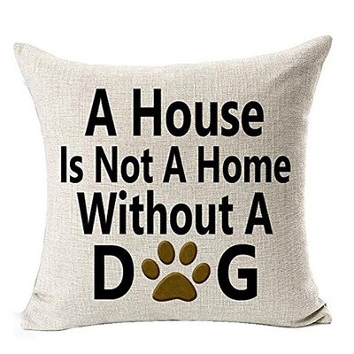 

Gobestart Best Dog Lover Gifts Cotton Linen Throw Pillow Case Cushion Cover