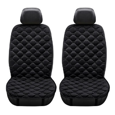 

2in1 12V Car Front Seat Heating Cover Pad with Intelligent Temperature Controller Winter Heater Velvet