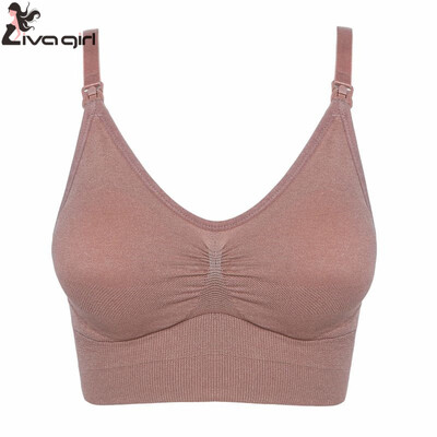 

Seamless Bras Women Nursing Bra Long Side Breastfeeding Women Feeding Underwear Nursing Bra Clothes for Pregnant