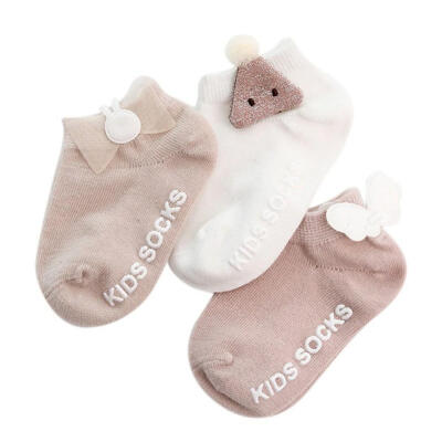 

Baby Socks Baby Boys Girls Infant Autumn Cotton Lace Bow Socks Warm Anti Slip Floor Socks Leg Warmer