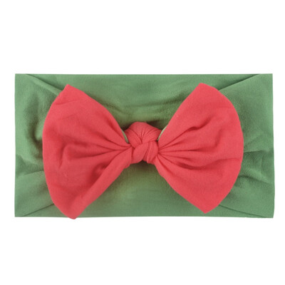 

New Baby Cute Girls Christmas Bowknot Design Headband Headwear Apparel Photography Prop Party Gift