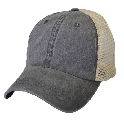 

Vintage Adjustable Baseball Caps Distressed Breathable Mesh Trucker Hat For Unisex Women Men