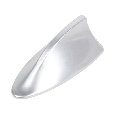 

Universal Silver Car SUV Decor FMAM Radio Shark Fin Style Roof Antenna Aerial