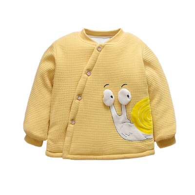 

Winter Baby Clothes Children Kids Winter Warm Thicken Baby Boy Girl Long Sleeve Cartoon Print Jacket Outerwear Coat