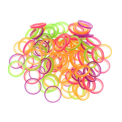 

100pcspack Dental Orthodontic Rubber Bands Colorful Traction Ring Oral Ties Elastic Rubber Bands Dentist Tools