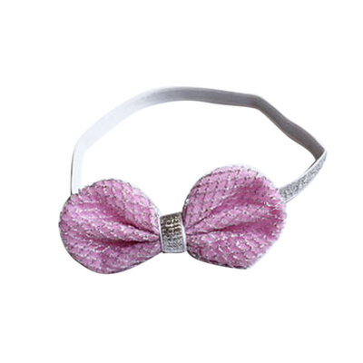 

Infant Hair Accessories Children Elastic Hair Bands Newborn Baby Girl Bow Headband