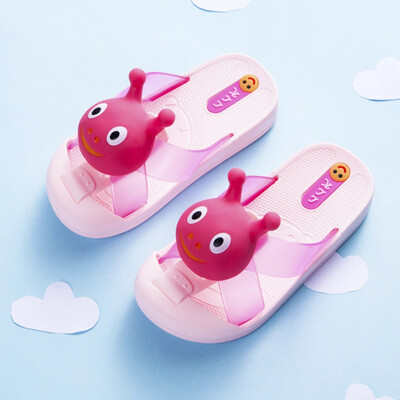 

Boy Girl Cartoon Cat Shoes Summer Toddler Sandals Animal Kid Indoor Baby Flip Flops PVC Kawaii Infant Soft Beach Casual Slippers