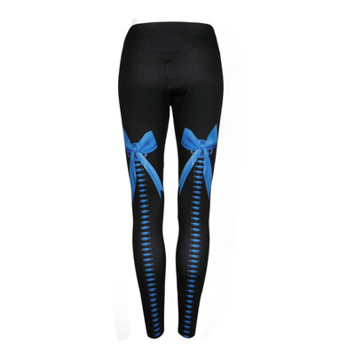 

Female Sexy Bandage Knot Printing Summer Leggins Women Workout Leggings Women Fitness High Waist Elastic Leggings