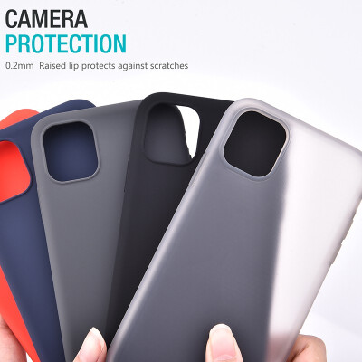 

TOZO for iPhone 1111 Pro11 Pro Max Case PC TPU Hybrid PP Liquid Silicone Soft TPU Protection Cover