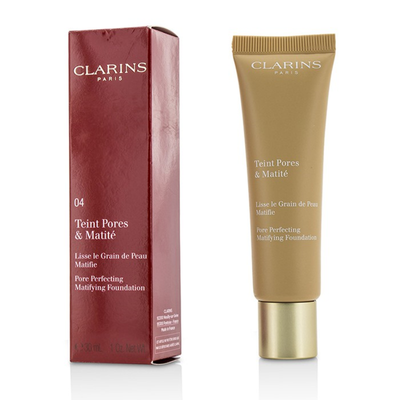 

CLARINS - Pore Perfecting Matifying Foundation - 04 Nude Amber 30ml1oz