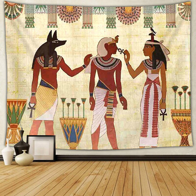

Toponeto Fashion Tapestry Pattern Fresh Style Egypt Decorative Tapestry Home Decor