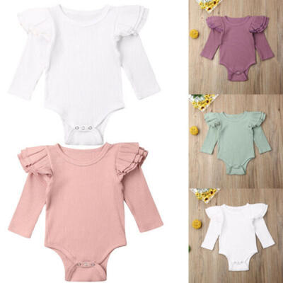 

Newborn Infant Baby Boy Girl Cotton Romper Jumpsuit Bodysuit Kids Clothes Outfit