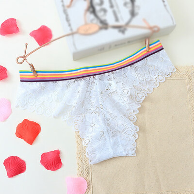 

Breathable Lace Panties Low Waist Cute Women Underwear Sexy Women Fashion Cozy Lingerie Tempting Pretty Briefs