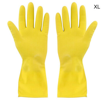 

Latex Waterproof Housework Ceaning Gloves Non-slip Winter Dish-Washing Washing Clothes Rubber Gloves For Home