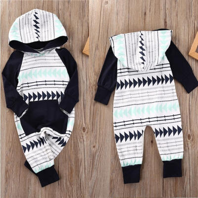 

Baby Boys Girls Infant Hooded Xmas Gift Romper Jumpsuit Bodysuit Clothes Outfits