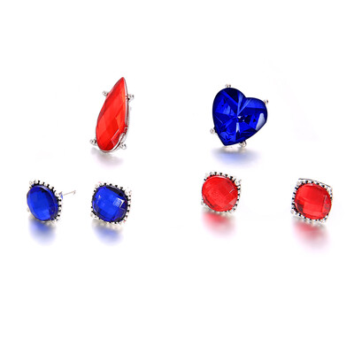 

Women Crystal Bohemian Earring Stud Earrings For Women Accessories Jewelry Dazzling Cubic Rhinestone Brincos