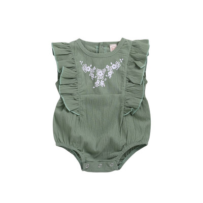 

Baby Clothes Summer Newborn Baby Girl Bodysuit Cotton Toddler Clothes Short Sleeve Infant Baby Jumpsuit