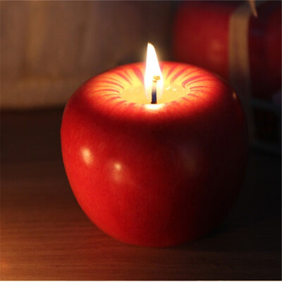 

6cm Christmas Apple Candle For Christmas Decorations