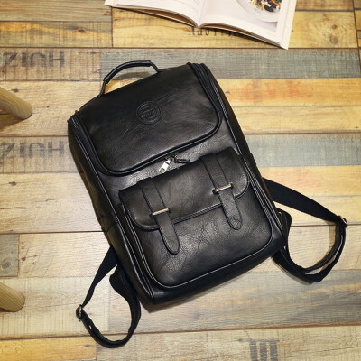 

Tailored Men Backpack Men Casual Fashion Business Travel Simple Wild Man Bag Backpack