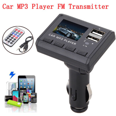 

〖Follure〗Car Music MP3 Player FM Transmitter Modulator Dual USB Charging SD MMC Remote