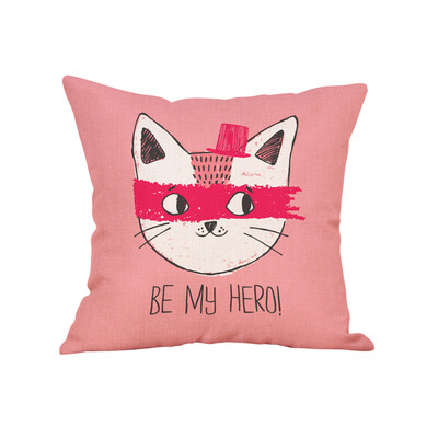 

Toponeto Cotton Linen Pillow Case Car Sofa Bed Waist Throw Cushion Cover Home Decoration