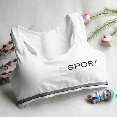 

Women Sexy Letter Print Cotton Girls Underwear Wireless Bra Vest Comfort Bra Underwear