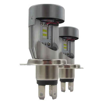 

2pcskit T4 H4 50W 6000K 7200LM LED Car Vehicle Headlight High Brightness Aluminum Auto Lamps Bulbs 12V