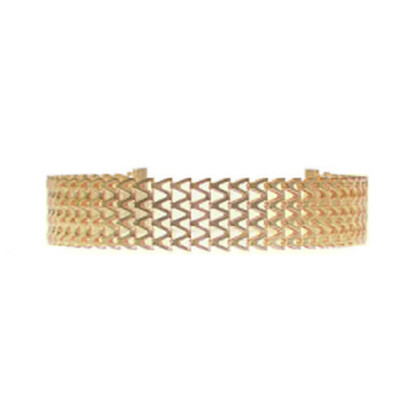 

New Retro Exaggerated Geometry V Shape Chain Buckle Collar Choker Necklaces