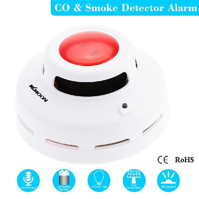 

New Fire CO & Smoke Sensor Detector Alarm Tester Home Security System NG DQ78