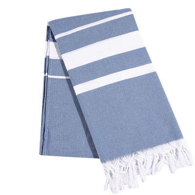 

Toponeto Turkish Cotton Bath Beach Spa Sauna Yoga Fringed Jacquard Towel