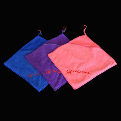 

Fishing Towel Soft non-stick Thickening absorbent Towel With Carabiner For Camping Hiking Climbing Random Color