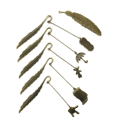 

New creative Retro Cute Design Metal Bookmark For Books School Students Vintage Bookarks Beautiful Gift