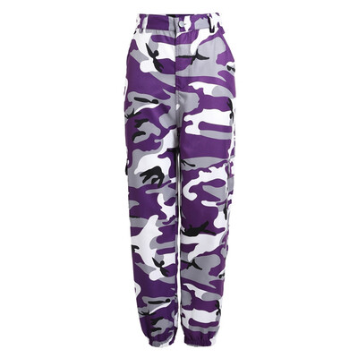 

New Women High Waist Camouflage Pants Fashion Pantalon Femme Trouser Plus Size 3XL Sweatpants Streetwear Camo Pants Female